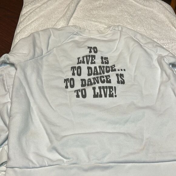 “To Live is to …” Levi’s Snoopy Graphic Sweatshirt M - Picture 2 of 7